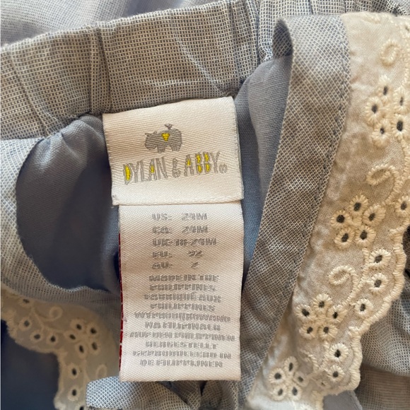 Dylan and Abby Twirling Eyelet Dress - Size 24 Months - Picture 7 of 7